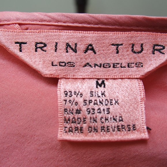 Trina Turk Lace Trim Silk Cami - Picture 3 of 3